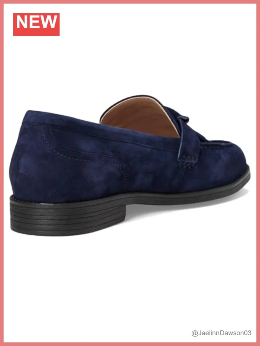 Leather Lined Kiltie Loafers with Buckle Strap - Women's Flat Shoes